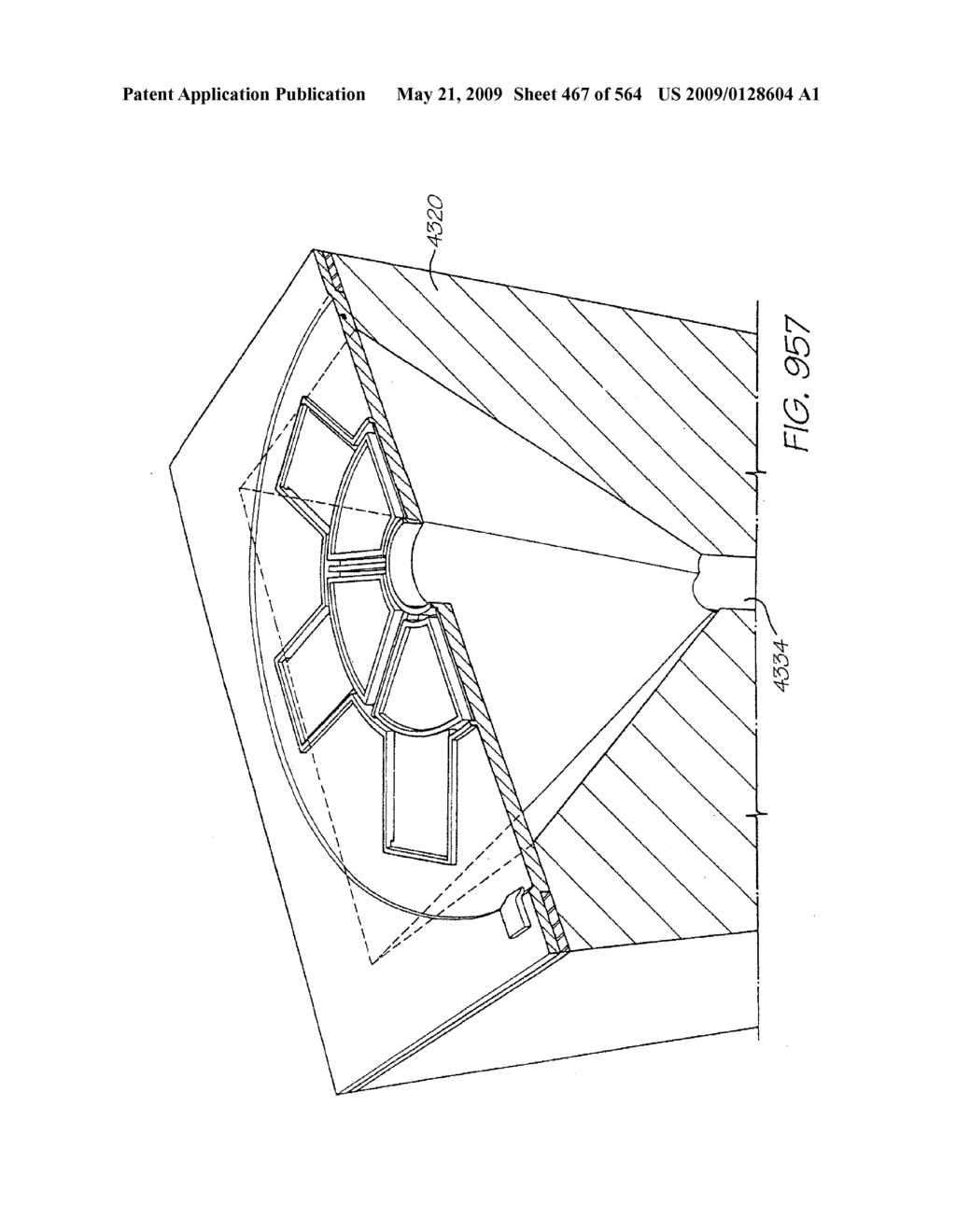 INKJET NOZZLE WITH PADDLE LAYER SANDWICHED BETWEEN FIRST AND SECOND WAFERS - diagram, schematic, and image 468