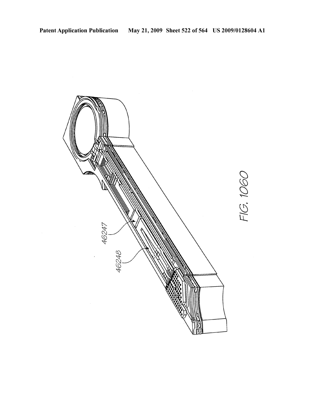 INKJET NOZZLE WITH PADDLE LAYER SANDWICHED BETWEEN FIRST AND SECOND WAFERS - diagram, schematic, and image 523