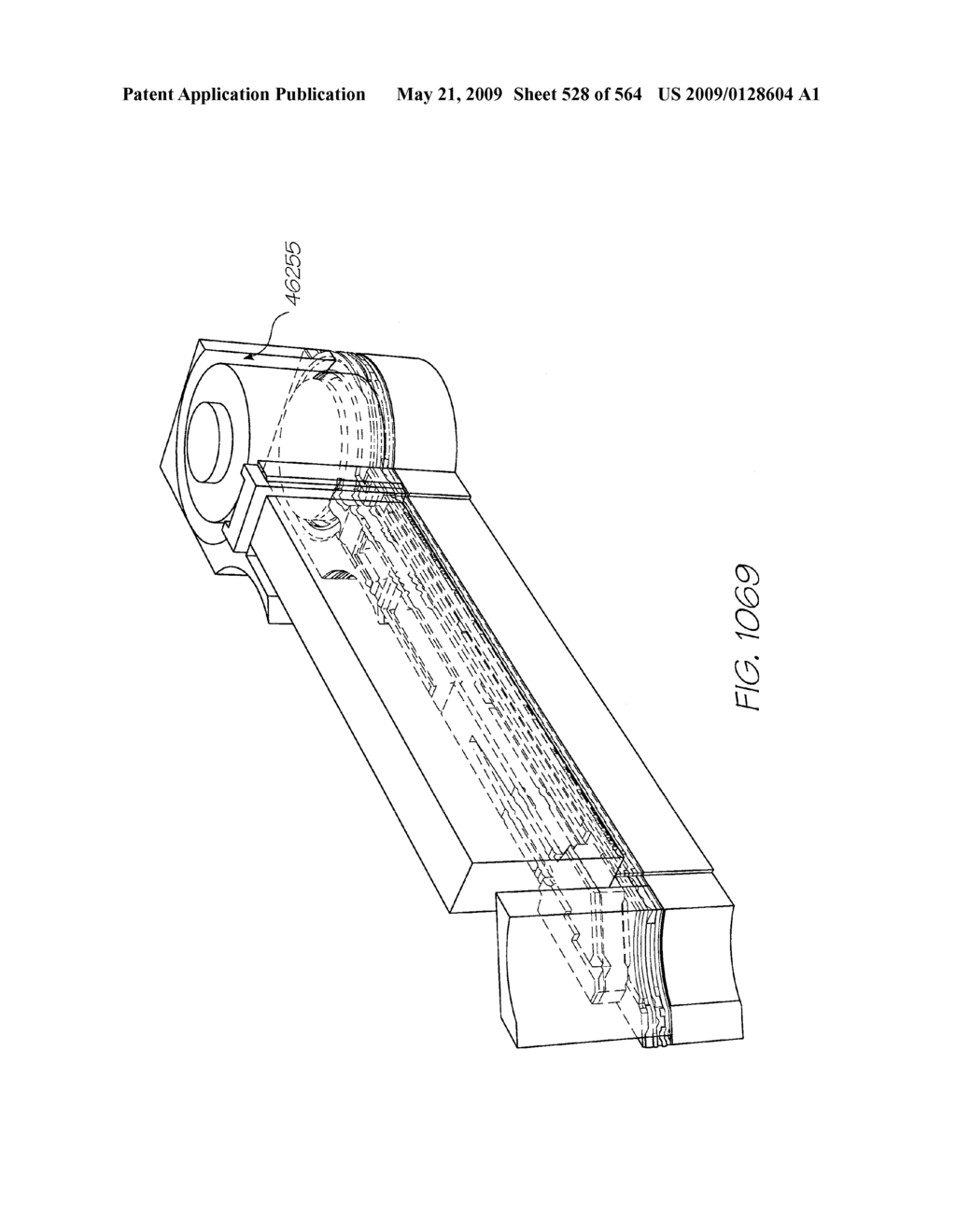 INKJET NOZZLE WITH PADDLE LAYER SANDWICHED BETWEEN FIRST AND SECOND WAFERS - diagram, schematic, and image 529