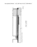 INKJET NOZZLE WITH PADDLE LAYER SANDWICHED BETWEEN FIRST AND SECOND WAFERS diagram and image