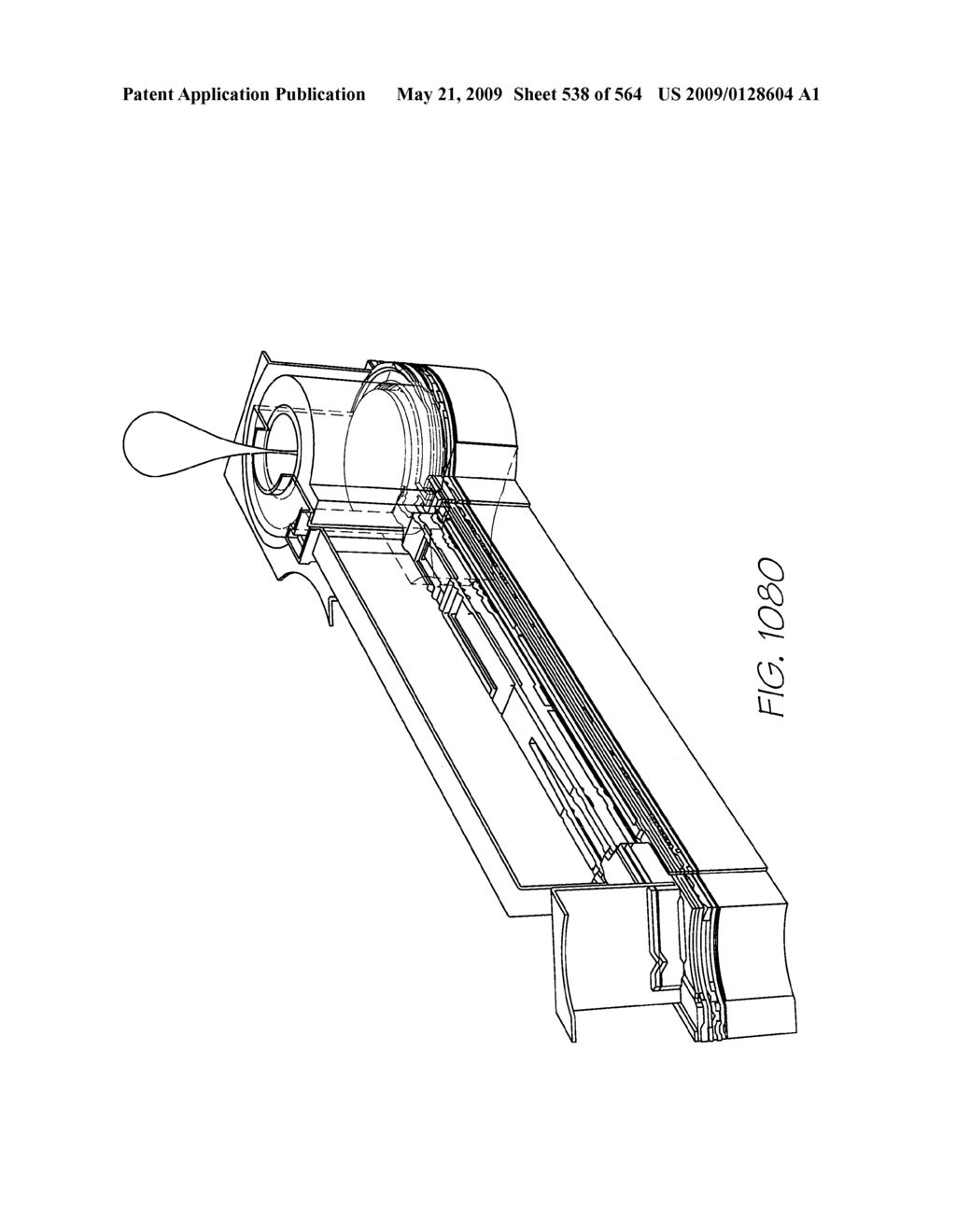 INKJET NOZZLE WITH PADDLE LAYER SANDWICHED BETWEEN FIRST AND SECOND WAFERS - diagram, schematic, and image 539