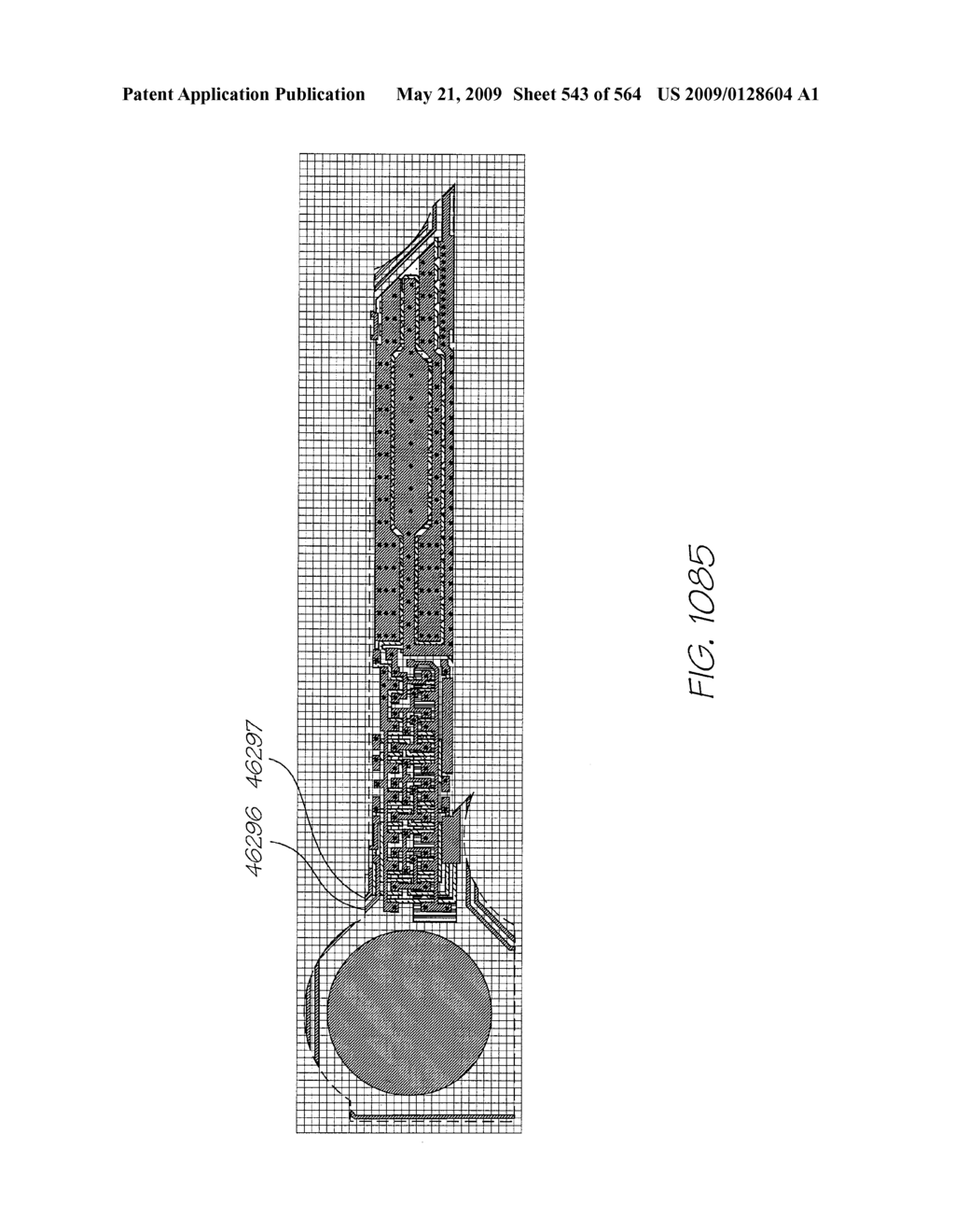 INKJET NOZZLE WITH PADDLE LAYER SANDWICHED BETWEEN FIRST AND SECOND WAFERS - diagram, schematic, and image 544