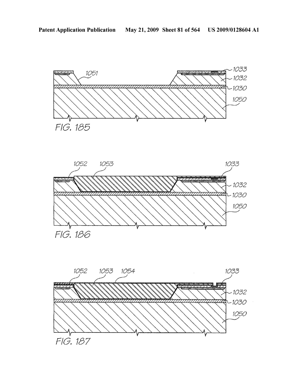 INKJET NOZZLE WITH PADDLE LAYER SANDWICHED BETWEEN FIRST AND SECOND WAFERS - diagram, schematic, and image 82