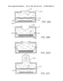 INKJET NOZZLE WITH PADDLE LAYER SANDWICHED BETWEEN FIRST AND SECOND WAFERS diagram and image