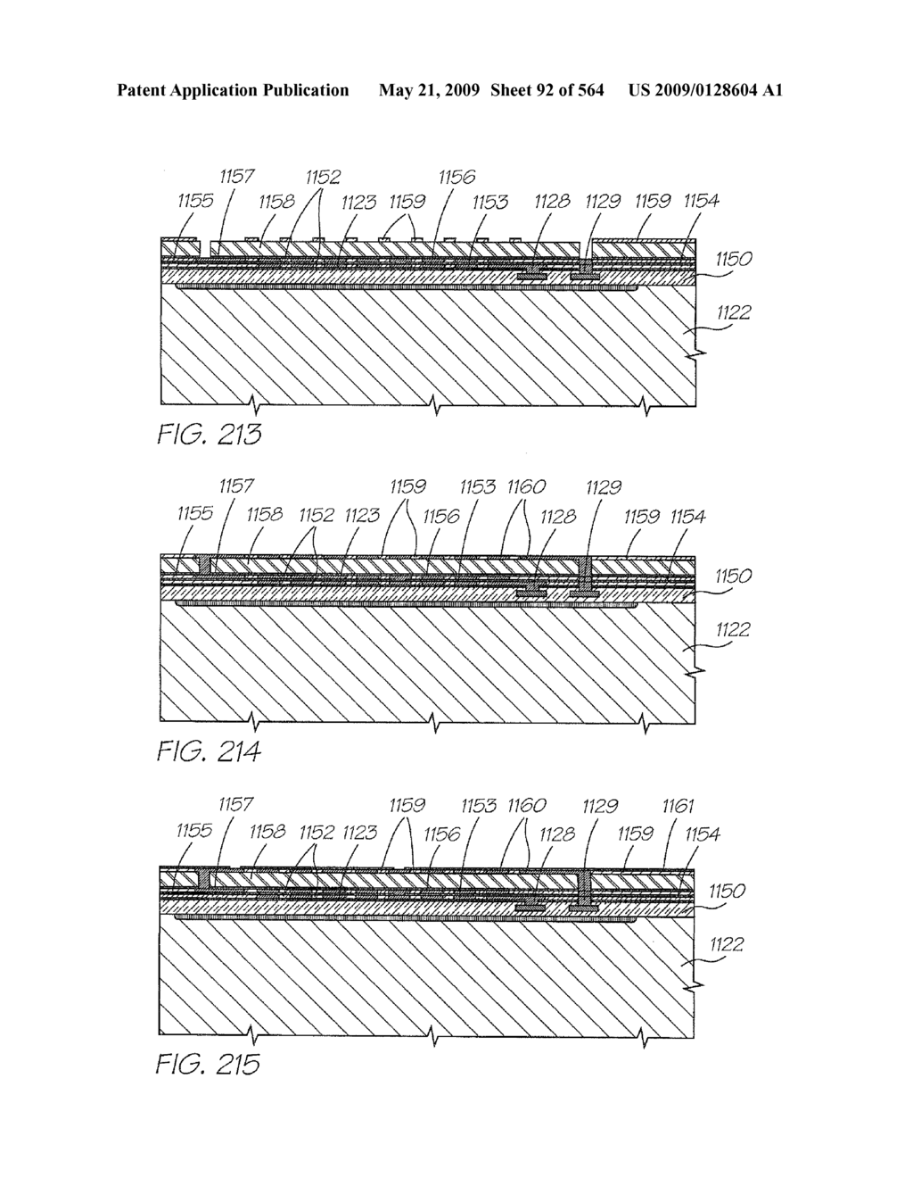 INKJET NOZZLE WITH PADDLE LAYER SANDWICHED BETWEEN FIRST AND SECOND WAFERS - diagram, schematic, and image 93