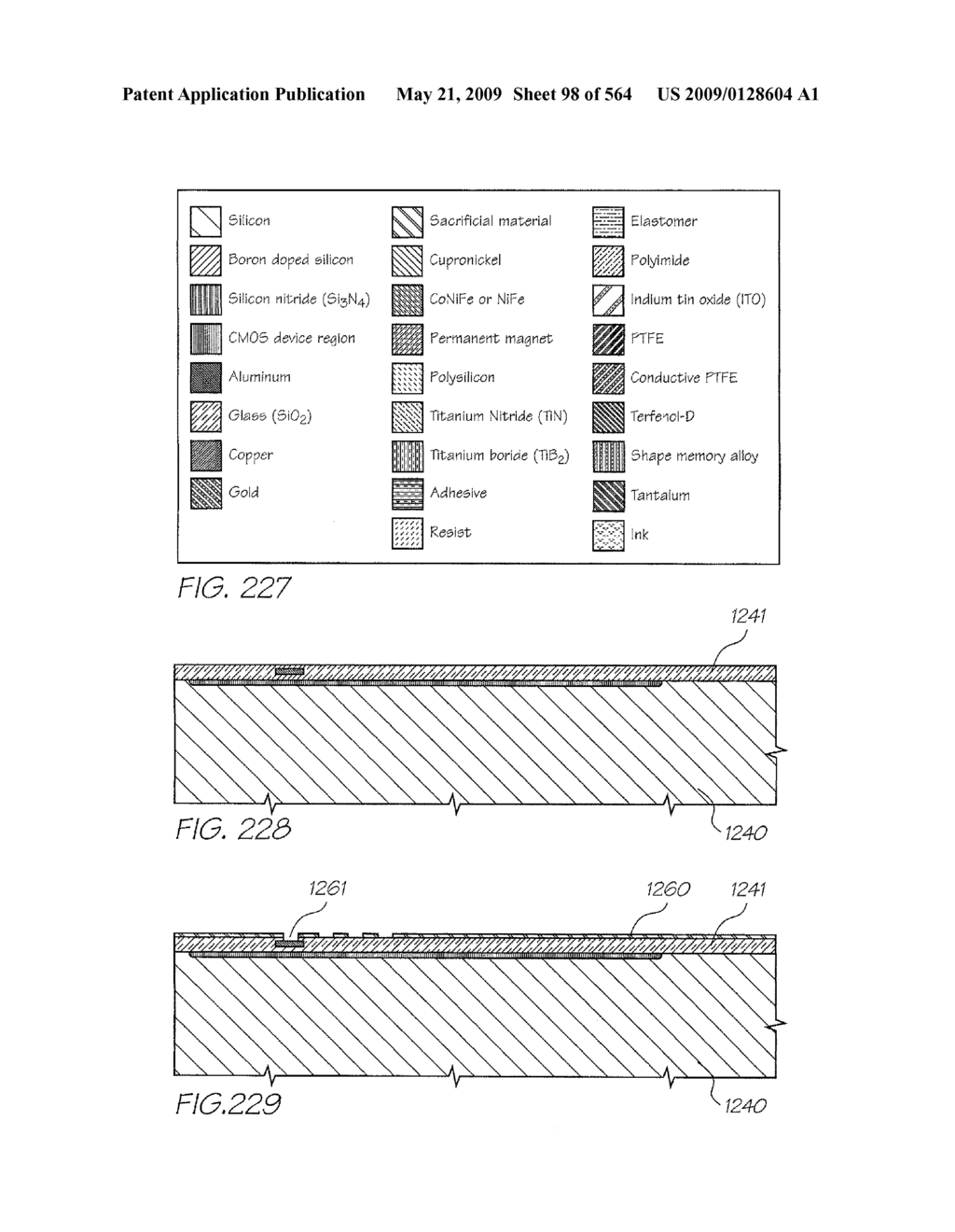 INKJET NOZZLE WITH PADDLE LAYER SANDWICHED BETWEEN FIRST AND SECOND WAFERS - diagram, schematic, and image 99