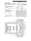 Image blur correction device and imaging device furnished therewith diagram and image