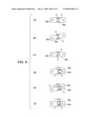 Image blur correction device and imaging device furnished therewith diagram and image