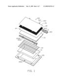 FRAME AND BACKLIGHT MODULE USING THE SAME diagram and image