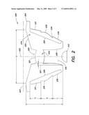 LED COLLIMATOR HAVING SPLINE SURFACES AND RELATED METHODS diagram and image