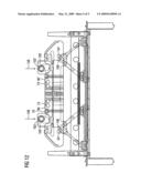 Closing apparatus for a withdrawable-part rack diagram and image