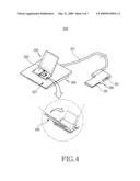 CRADLE FOR A PORTABLE TERMINAL diagram and image