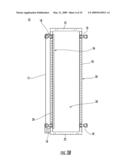 ELECTRONIC EQUIPMENT ENCLOSURE WITH EXHAUST AIR DUCT AND ADJUSTABLE FILLER PANEL ASSEMBLIES diagram and image