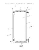 ELECTRONIC EQUIPMENT ENCLOSURE WITH EXHAUST AIR DUCT AND ADJUSTABLE FILLER PANEL ASSEMBLIES diagram and image