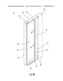 ELECTRONIC EQUIPMENT ENCLOSURE WITH EXHAUST AIR DUCT AND ADJUSTABLE FILLER PANEL ASSEMBLIES diagram and image