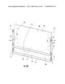 ELECTRONIC EQUIPMENT ENCLOSURE WITH EXHAUST AIR DUCT AND ADJUSTABLE FILLER PANEL ASSEMBLIES diagram and image