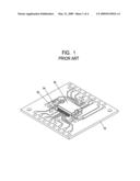 INVERTED THROUGH CIRCUIT BOARD MOUNTING WITH HEAT SINK diagram and image