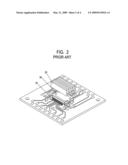 INVERTED THROUGH CIRCUIT BOARD MOUNTING WITH HEAT SINK diagram and image