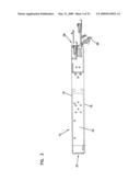 Sliding adapter panel with living hinge and forward/rearward locking diagram and image