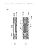 PRINTED WIRING BOARD WITH BUILT-IN SEMICONDUCTOR ELEMENT, AND PROCESS FOR PRODUCING THE SAME diagram and image