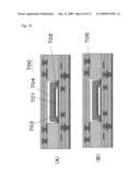 PRINTED WIRING BOARD WITH BUILT-IN SEMICONDUCTOR ELEMENT, AND PROCESS FOR PRODUCING THE SAME diagram and image