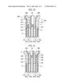 Stacked semiconductor module, method of fabricating the same, and electronic system using the same diagram and image