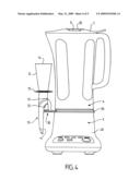 ELECTRIC FOOD PREPARATION APPLIANCE HAVING A SUPPORT FOR A MIXING ACCESSORY diagram and image