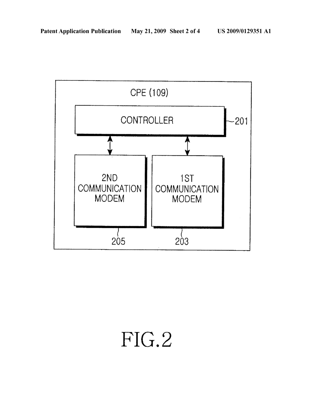 APPARATUS AND METHOD FOR TRANSMITTING DATA IN CUSTOMER PREMISES EQUIPMENT - diagram, schematic, and image 03