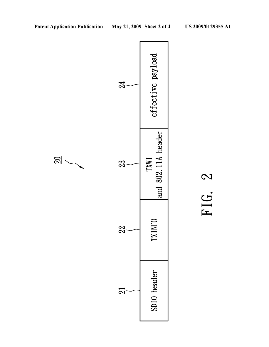 APPARATUS OF TRANSMITTING PACKETS OF WIRELESS LOCAL NETWORK AND METHOD FOR USING THE SAME - diagram, schematic, and image 03