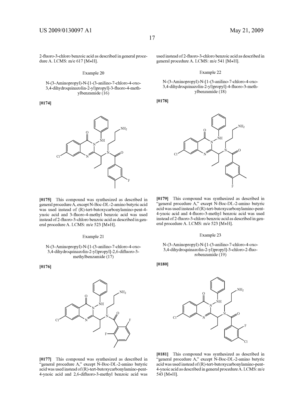 Quinazolinone Compounds and Methods of Use Thereof - diagram, schematic, and image 20