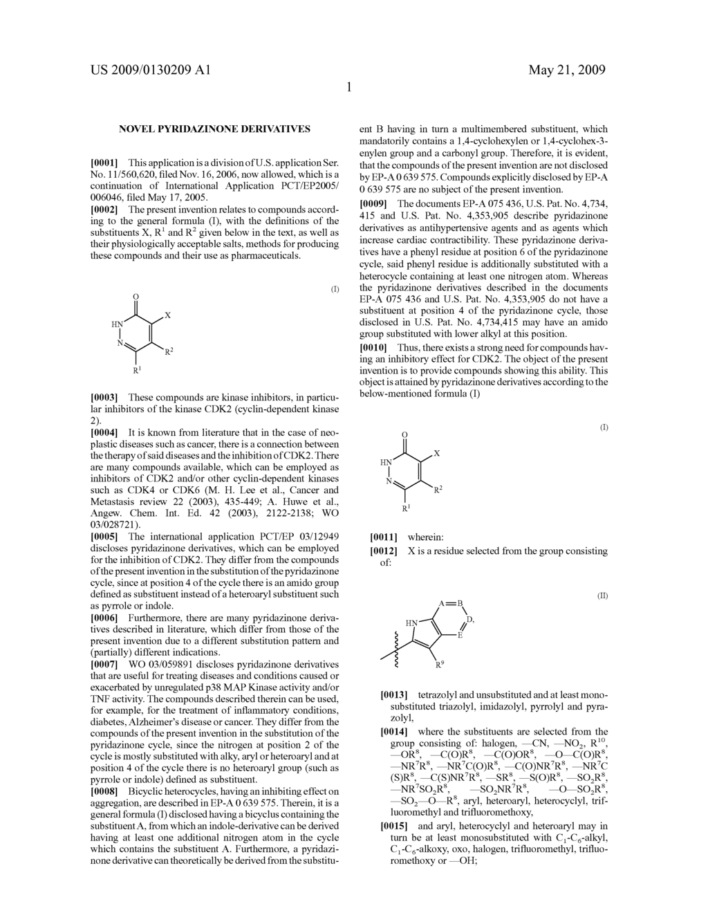 Novel Pyridazinone Derivatives - diagram, schematic, and image 02