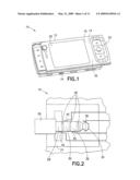 Electronic device interface switching system diagram and image