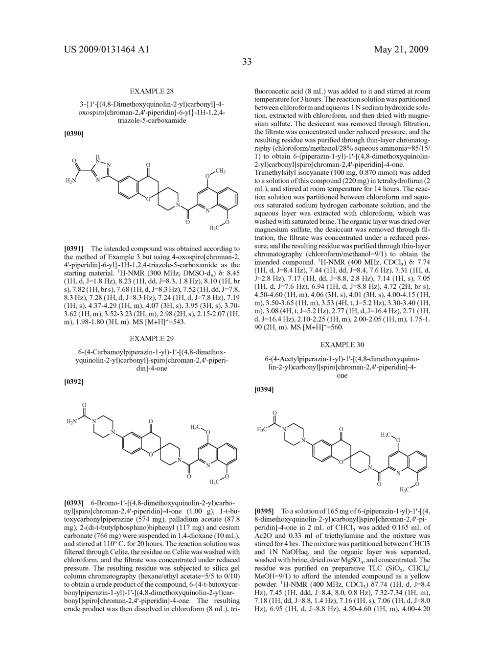 SPIROCHROMANONE DERIVATIVES AS ACETYL COENZYME A CARBOXYLASE (ACC) INHIBITORS - diagram, schematic, and image 34