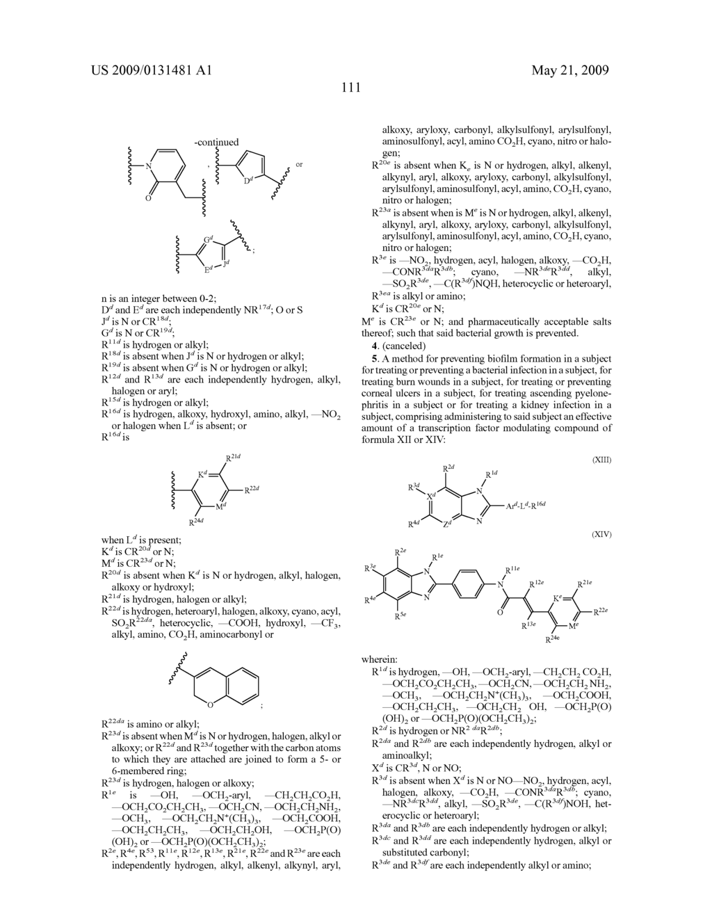 Transcription Factor Modulating Compounds and Methods of Use Thereof - diagram, schematic, and image 118