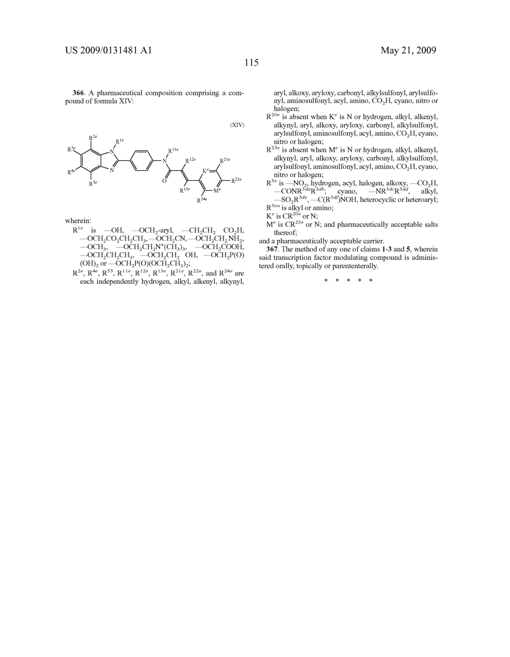 Transcription Factor Modulating Compounds and Methods of Use Thereof - diagram, schematic, and image 122