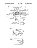 DEVICE FOR X-RAY BRACHYTHERAPY, AND METHOD FOR POSITIONING A PROBE INTRODUCED INTO A BODY FOR X-RAY BRACHYTHERAPY diagram and image