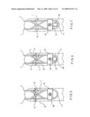 GUIDE SYSTEM AND ASSOCIATED METHOD FOR INSTALLING AN IMPLANT DEVICE ADAPTED TO APPLY COMPRESSION ACROSS A FRACTURE SITE diagram and image