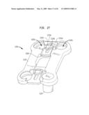 Cervical plate with a feedback device for selective association with bone screw blocking mechanism diagram and image