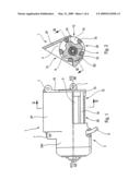 ROTARY DISPLACEMENT PUMP WITH SMALLER RADIAL DIMENSIONS diagram and image