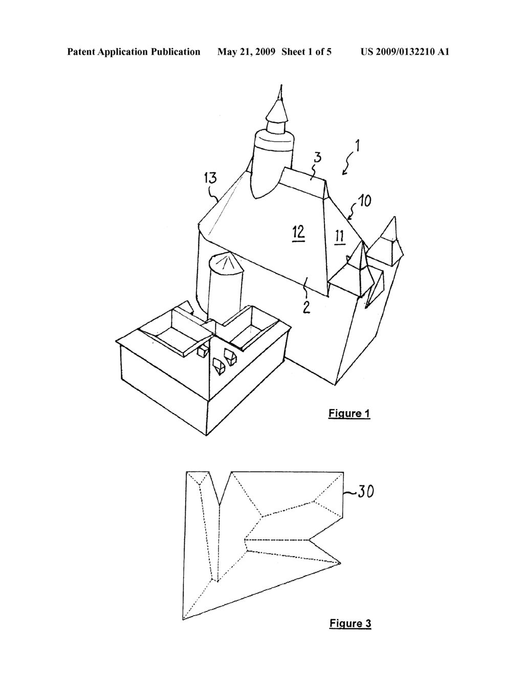 METHODS, DEVICES AND PROGRAMS FOR TRANSMITTING ROOF AND BUILDING STRUCTURE OF A 3D REPRESENTATION OF A BUILDING ROOF BASED ON SAID STRUCTURE - diagram, schematic, and image 02