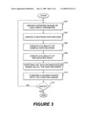 Asymmetric random scatter process for probabilistic modeling system for product design diagram and image