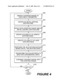 Asymmetric random scatter process for probabilistic modeling system for product design diagram and image