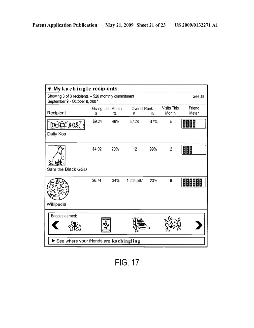 METHODS AND SYSTEMS FOR IMPLEMENTING AND USING AN ELECTRONIC NETWORK-BASED VOLUNTARY CONTRIBUTION SYSTEM - diagram, schematic, and image 22