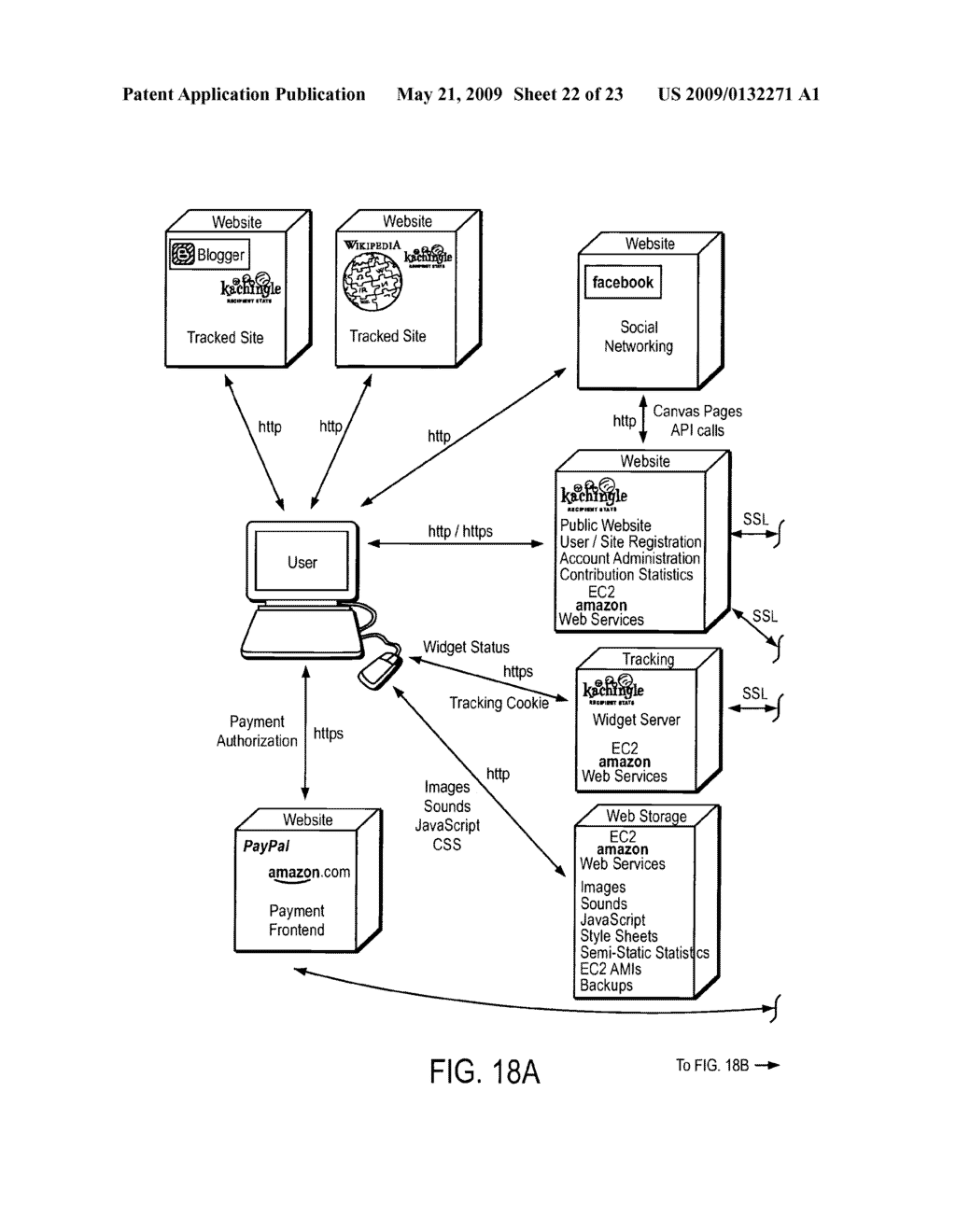 METHODS AND SYSTEMS FOR IMPLEMENTING AND USING AN ELECTRONIC NETWORK-BASED VOLUNTARY CONTRIBUTION SYSTEM - diagram, schematic, and image 23