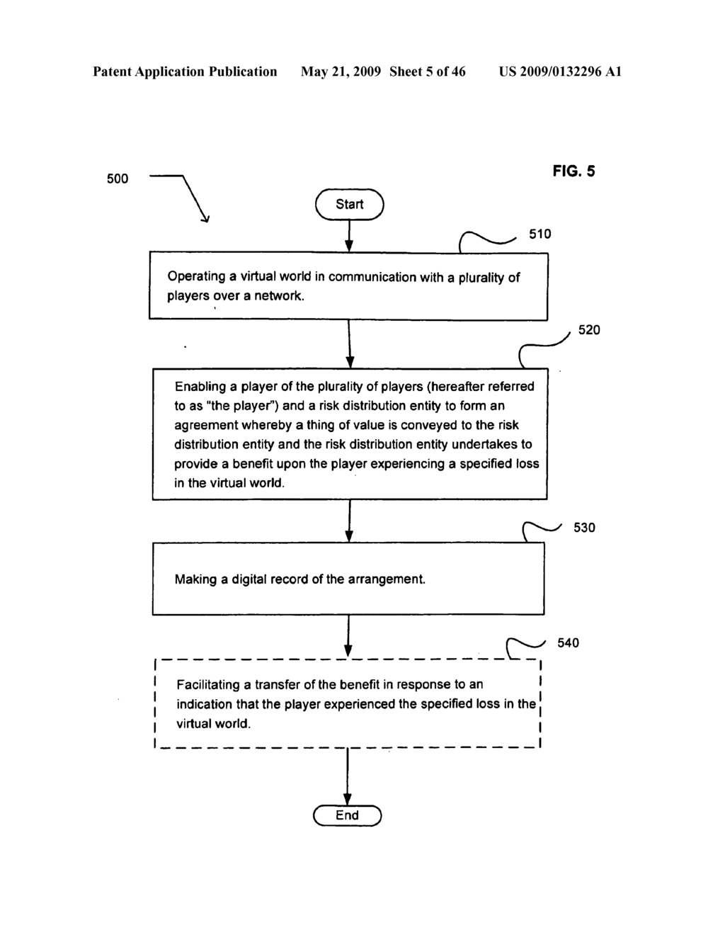 Tracking a participant loss in a virtual world - diagram, schematic, and image 06