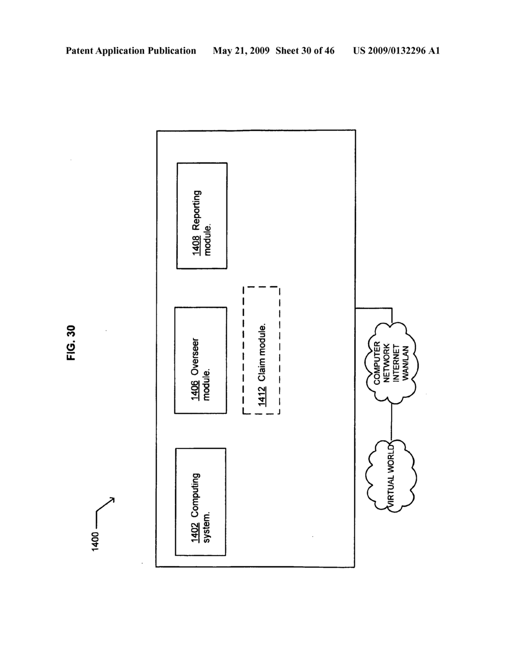 Tracking a participant loss in a virtual world - diagram, schematic, and image 31