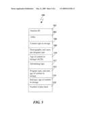 SYSTEM AND METHOD FOR AUTOMATICALLY SELECTING ADVERTISING DATA FOR STORED CONTENT diagram and image