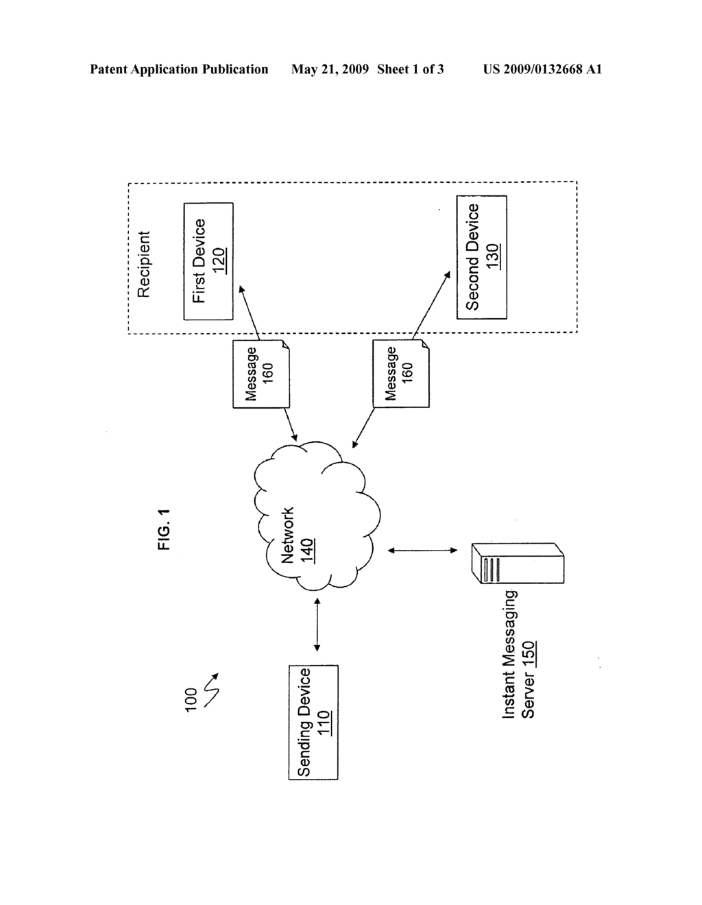 APPARATUS FOR POST DELIVERY INSTANT MESSAGE REDIRECTION - diagram, schematic, and image 02