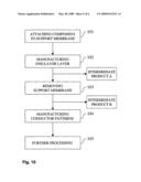 MANUFACTURE OF A CIRCUIT BOARD AND CIRCUIT BOARD CONTAINING A COMPONENT diagram and image