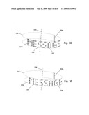 Message display balloon diagram and image